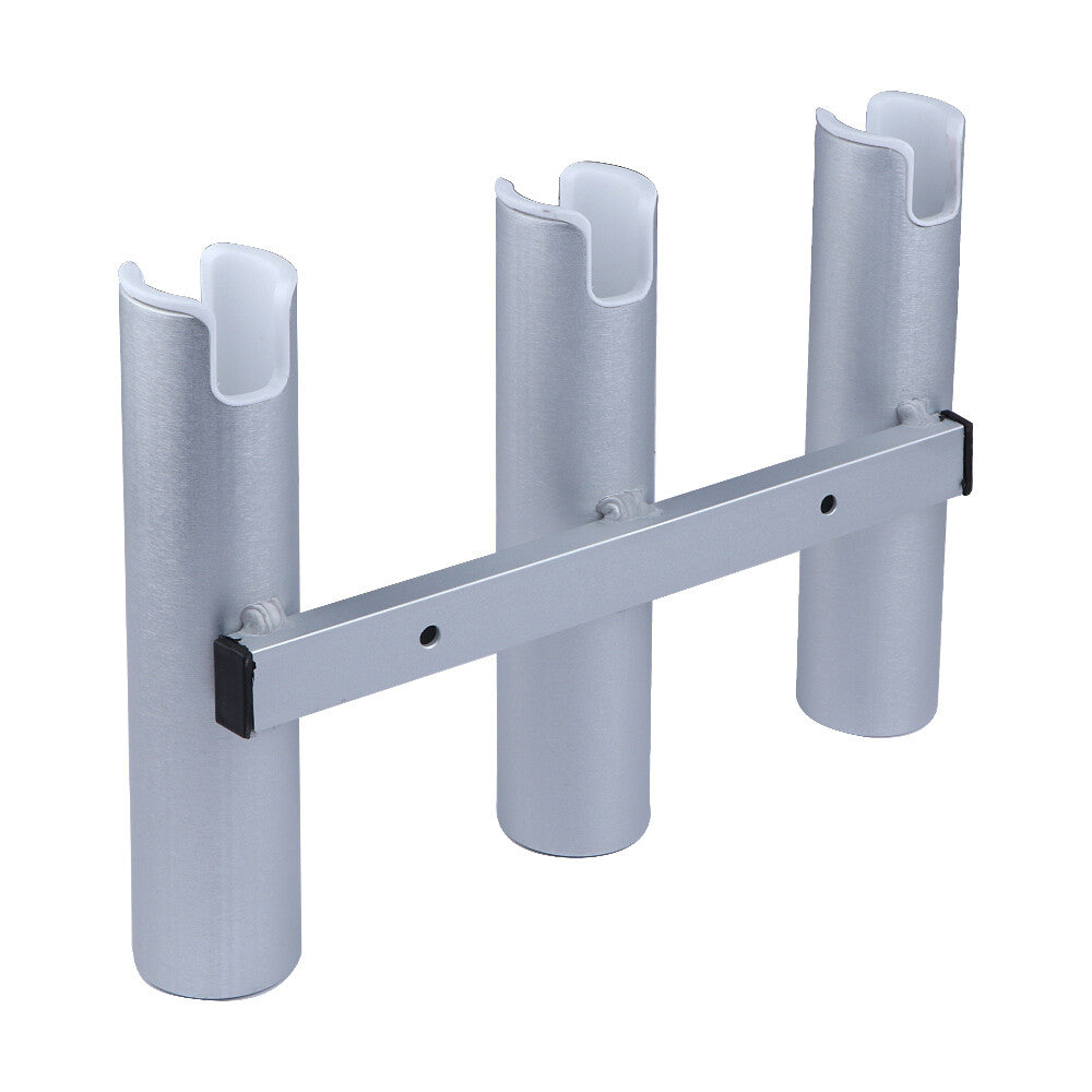 Marine Aluminum Fishing Rod Holder with Multiple Tubes for Boat, Heavy Duty & Corrosion-Resistant