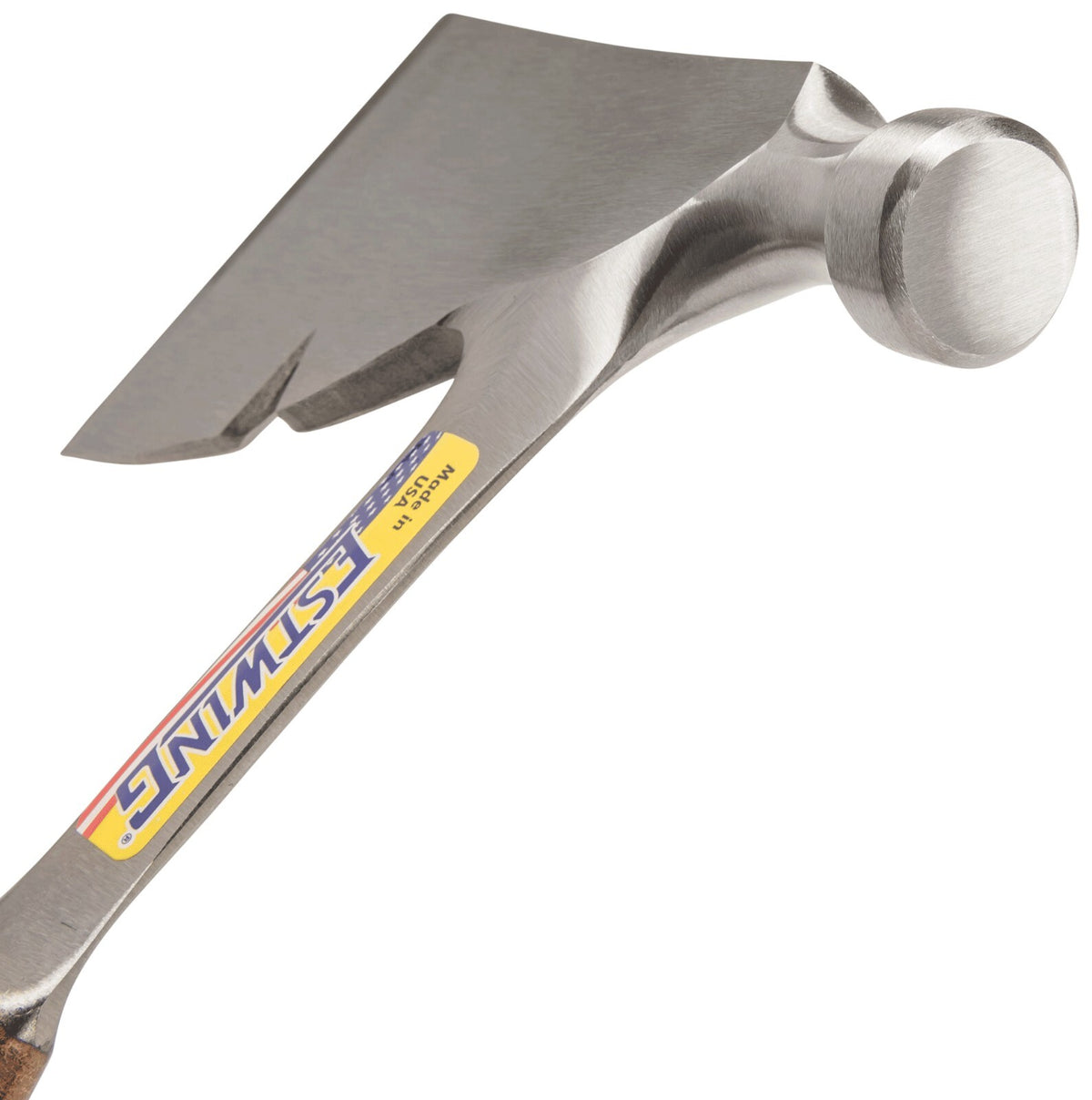 Estwing Carpenter's Axe with Genuine Leather Grip - Solid Steel, 13"