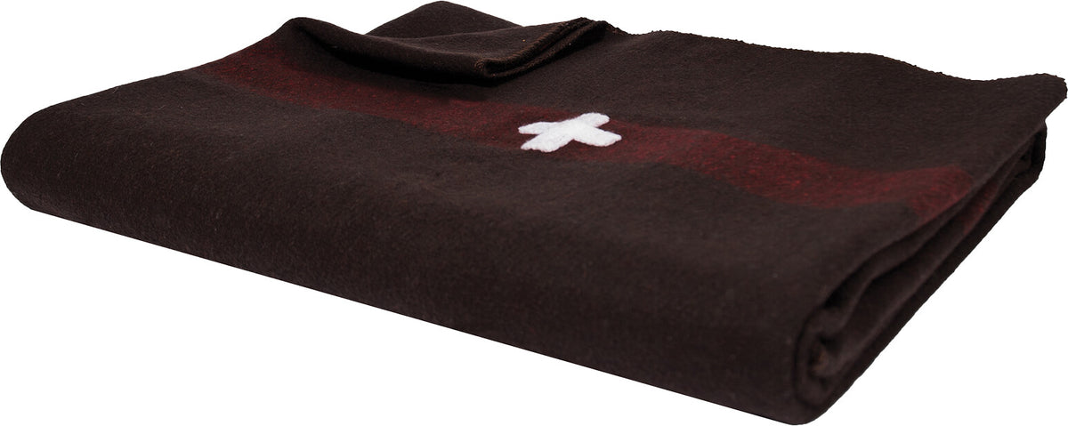 Heavyweight Military Wool Blanket 62 x 80 Inches - Warm Outdoor Throw