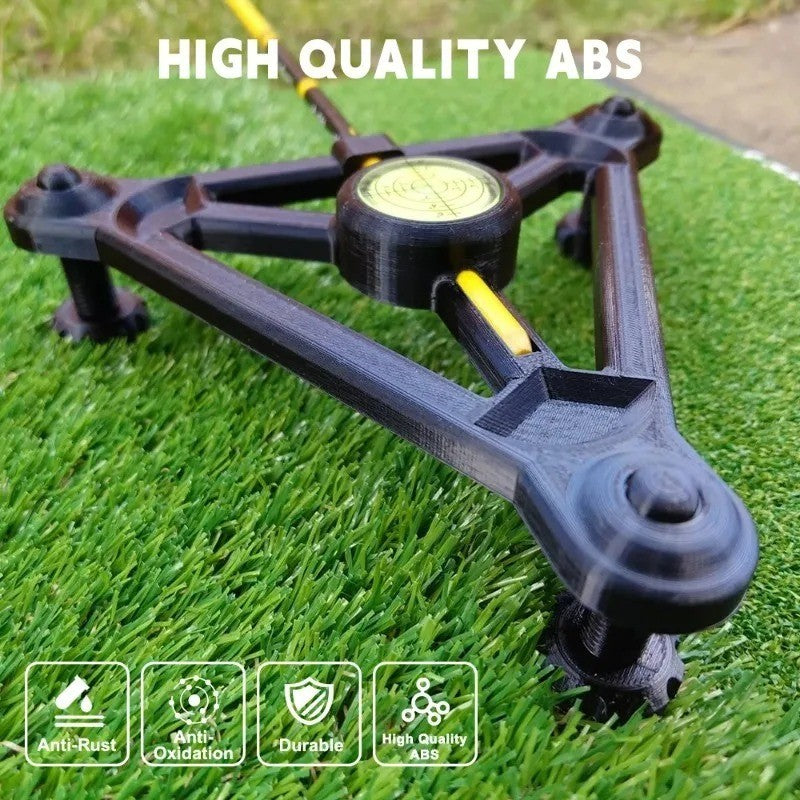 Adjustable Golf Launch Monitor Level Alignment Frame Stand - Garmin R10 Compatible