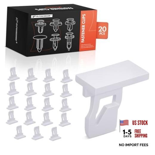 20PCS Car Bumper Retainer Clips for Toyota Corolla Matrix Solara Front & Rear