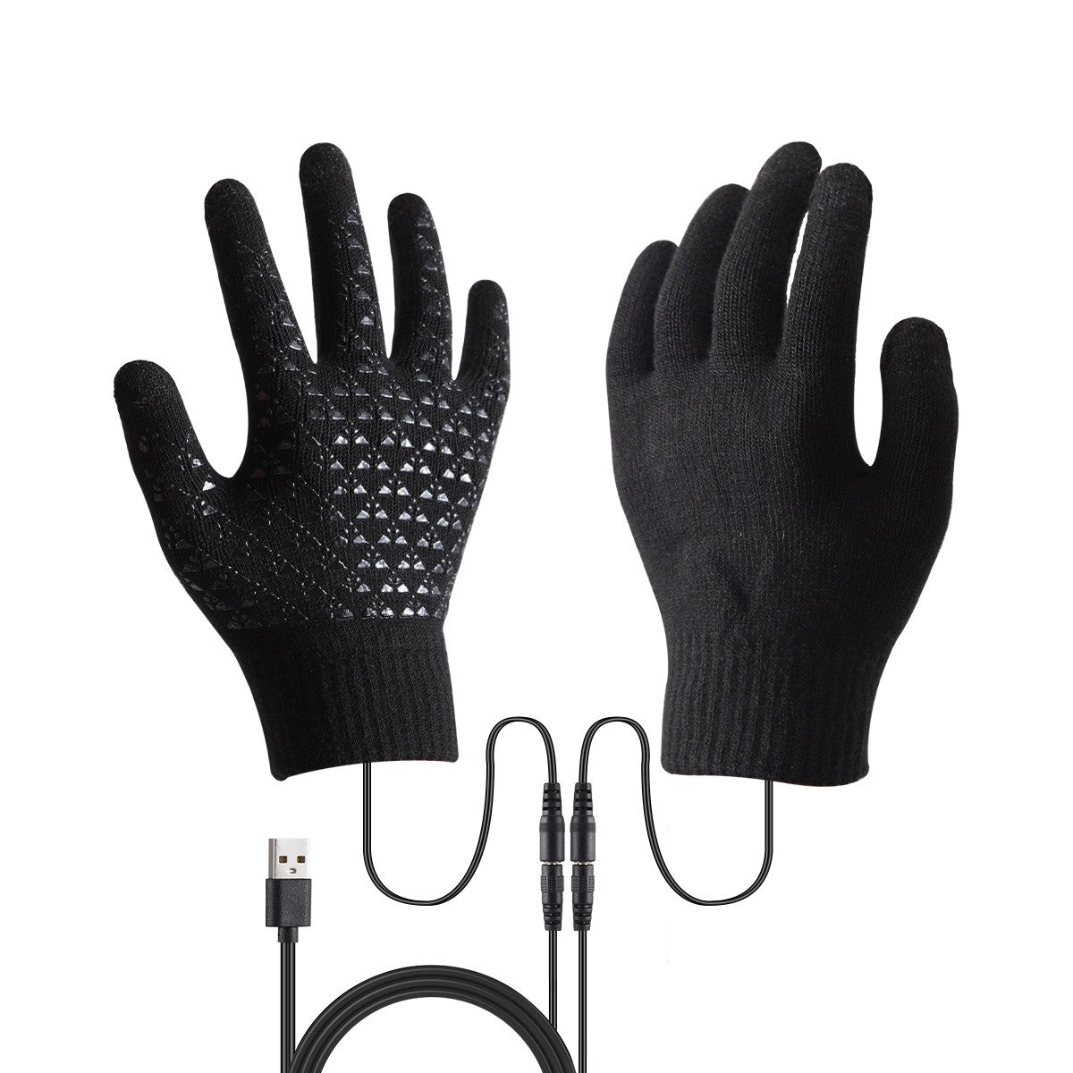 Heated Gloves Electric USB Hand Warmers Touchscreen Winter Gloves