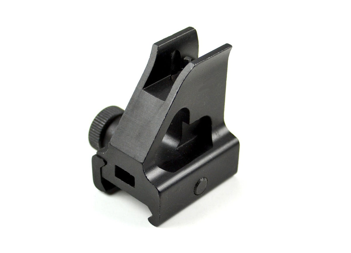 Aluminum Fixed Front Backup Sight Post for Rails Black
