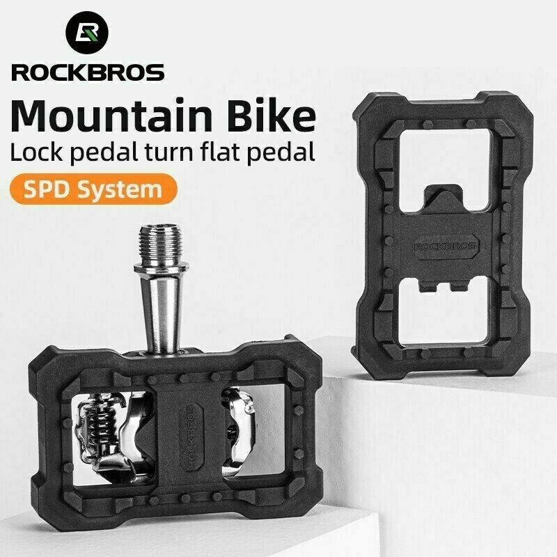 MTB Flat Pedal Adapter for Shimano SPD Clipless Platform Bike Pedals