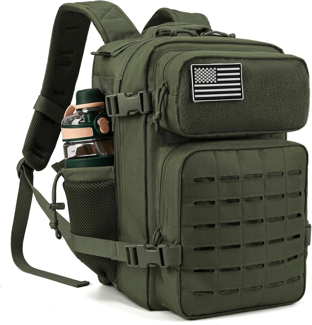 Military Tactical Backpack 25L Molle Daypack Bug Out Bag for Men