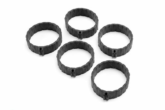 Tactical Rubber Bang Bands 5-Pack - Multiple Colors for Gear & Equipment