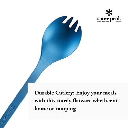 Titanium Spork - Ultralight Camping Utensil for Hiking & Outdoor Dining