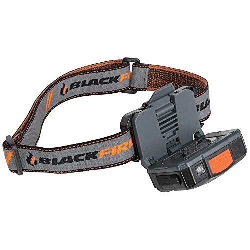 Rechargeable LED Headlamp with Auto-Off and Multiple Modes – Spot & Flood Light