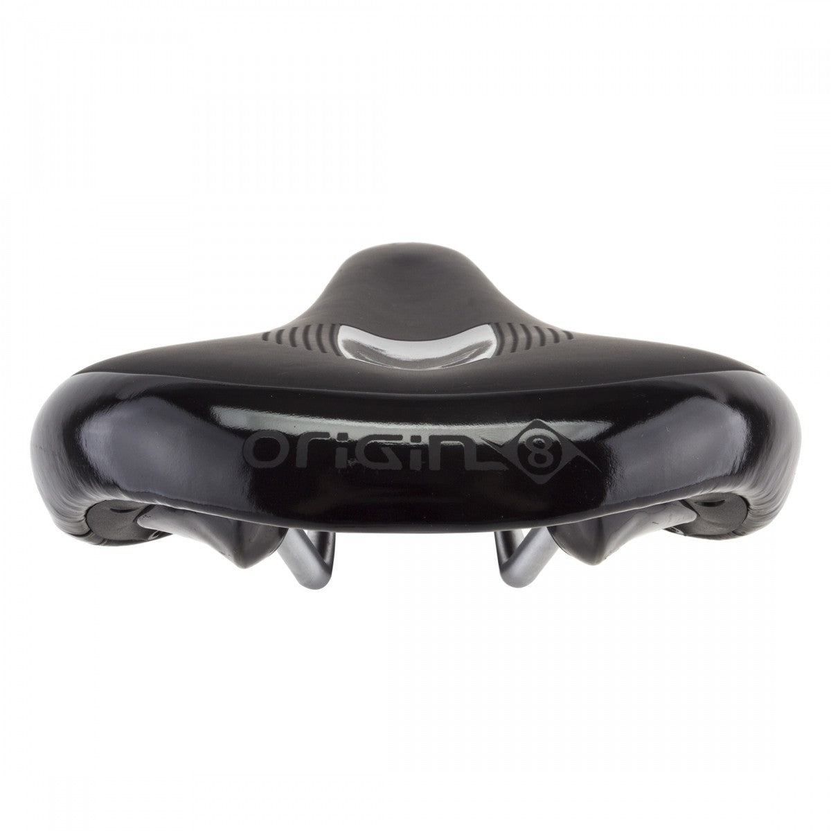 Bike Saddle with High Density Foam Padding and Chromoly Rails - Unisex, Black, 158mm Wide
