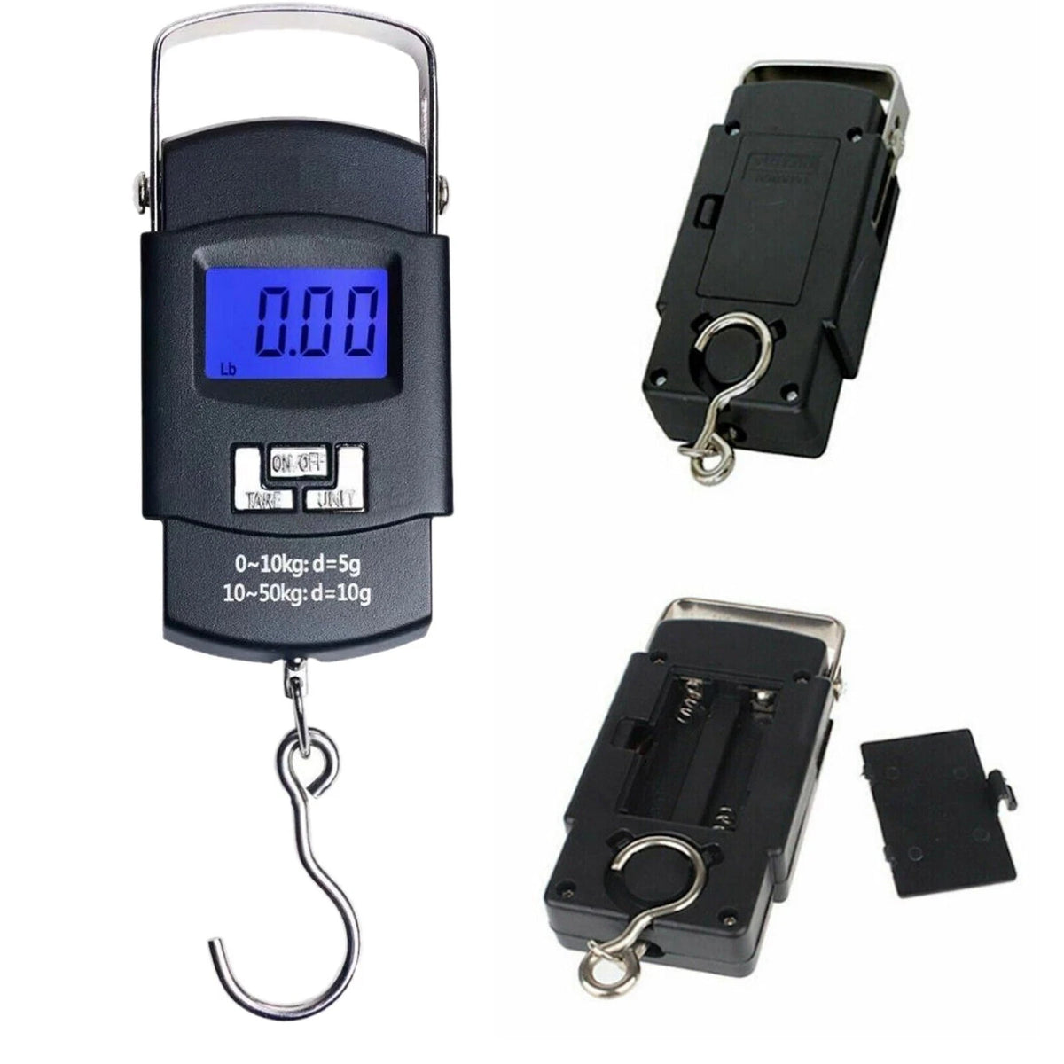 Portable Digital Luggage Scale 110lb / 50kg with Backlight and Hook