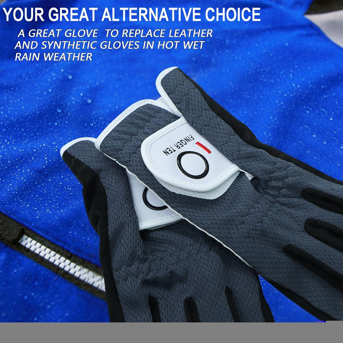 Men's All Weather Golf Gloves 3-Pack - Grip, Breathable, Quick-Dry