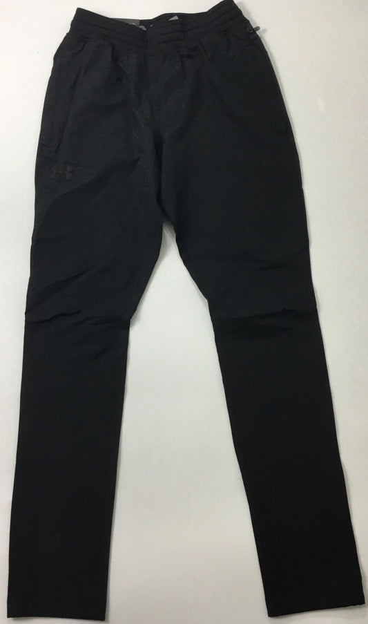 Men's 32-inch Water-Resistant Woven Training Pants with Stretch & Pockets