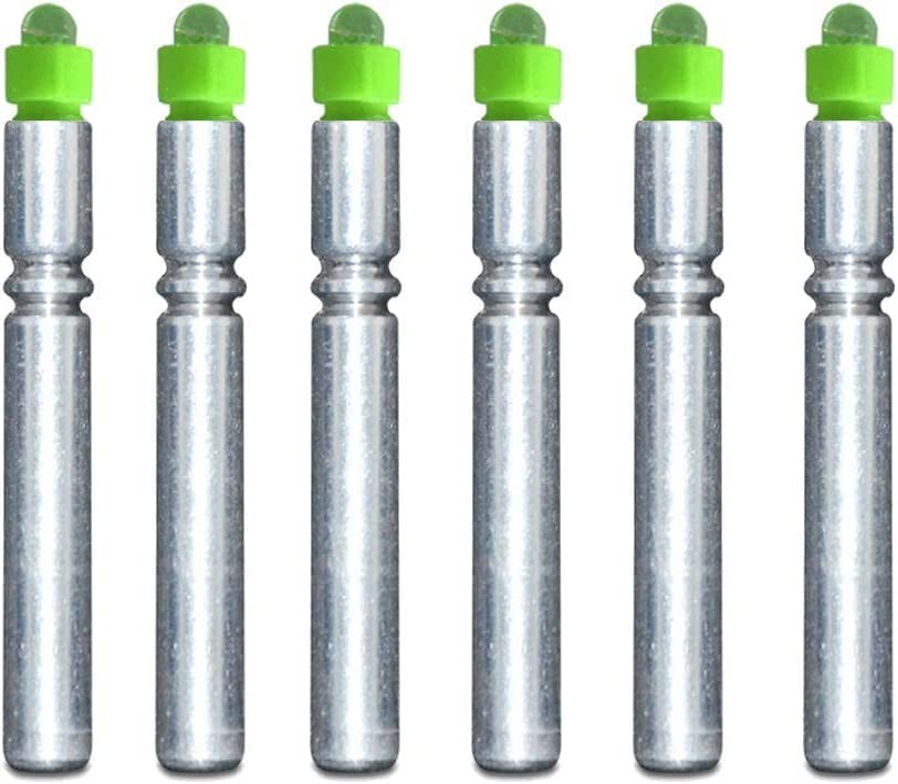 LED Lighted Fishing Bobber with High-Capacity Battery - Green
