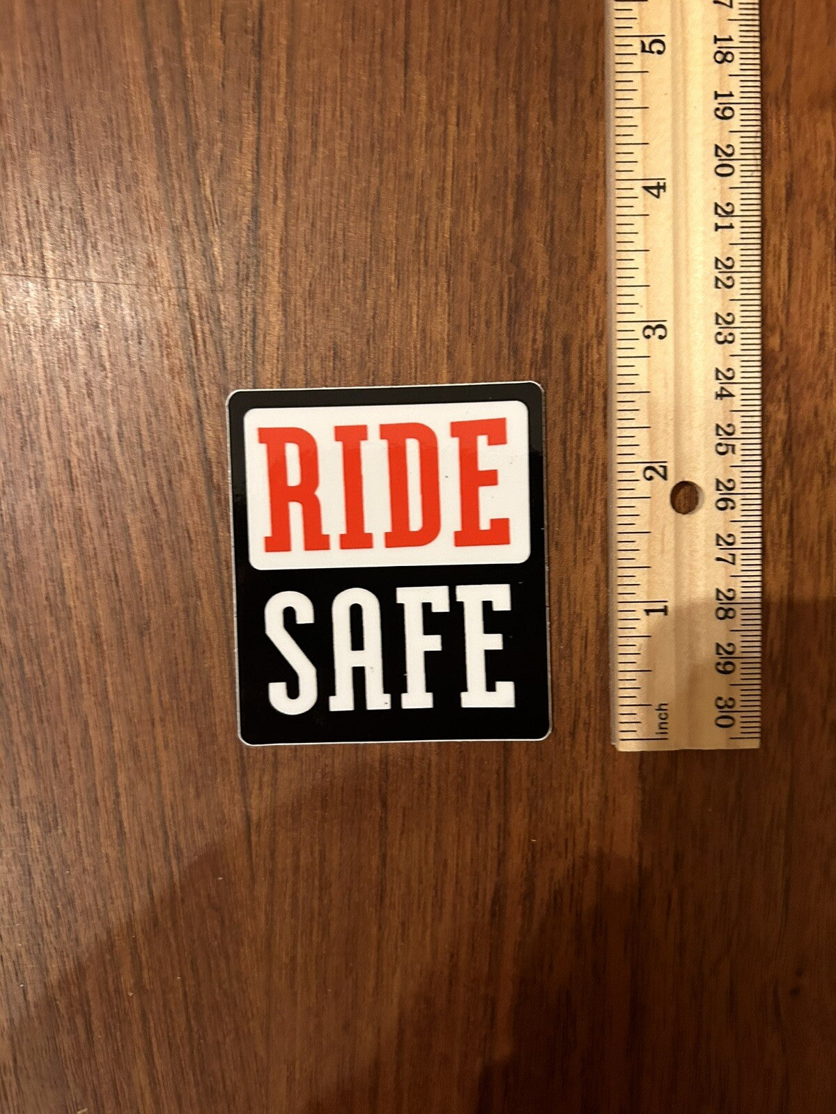 Mountain Bike Sticker - Waterproof Ride Safe Cycling Decal