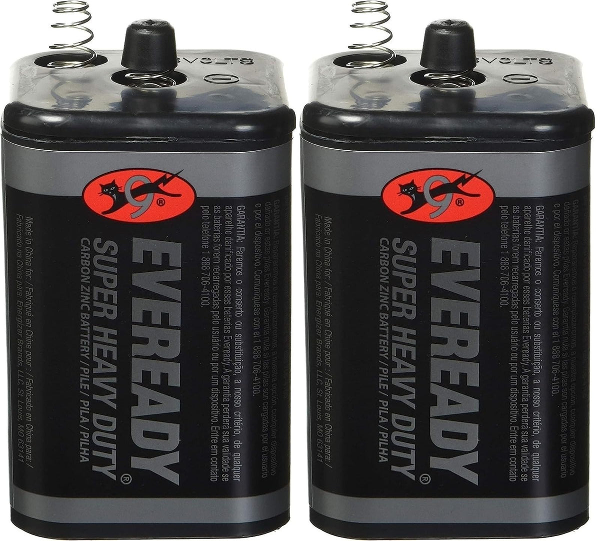6V Super Heavy Duty Lantern Battery for Flashlights & Smoke Alarms - Single Pack