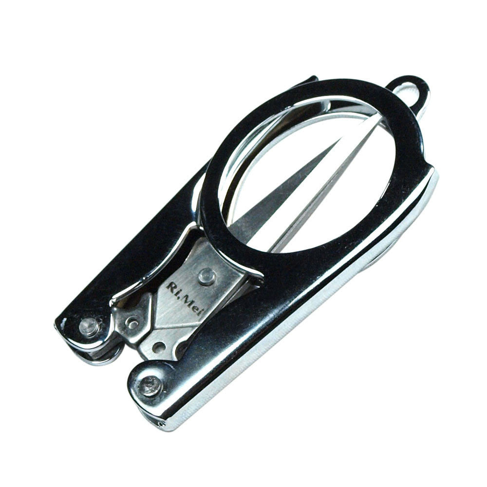 Portable Folding Scissors Set - Small Travel Craft and Emergency Cutting Tool