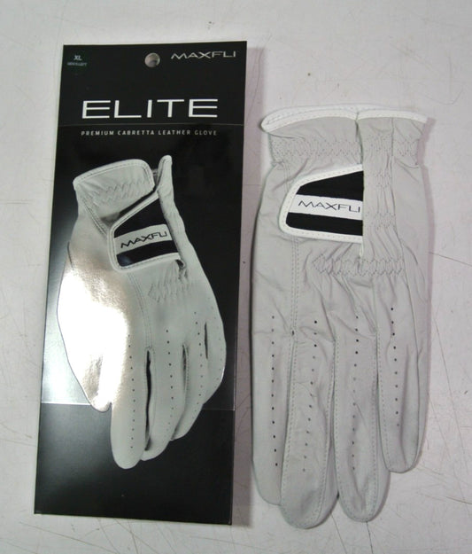 Premium Cabretta Leather Golf Glove Left Hand Men’s XLarge - Maxfli Elite