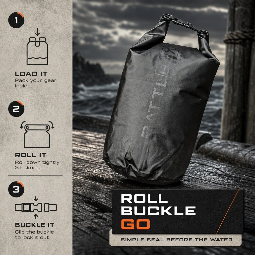 30L Waterproof Dry Bag for Camping and Kayaking - Outdoor Gear Sack