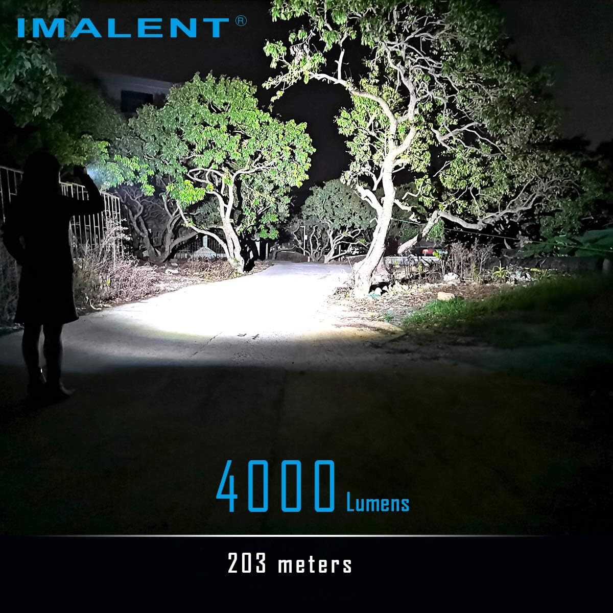 Rechargeable Tactical Flashlight 4000 Lumens Waterproof LED Torch