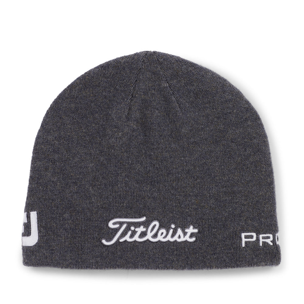 Merino Wool Golf Beanie with Tour Logo - All Colors