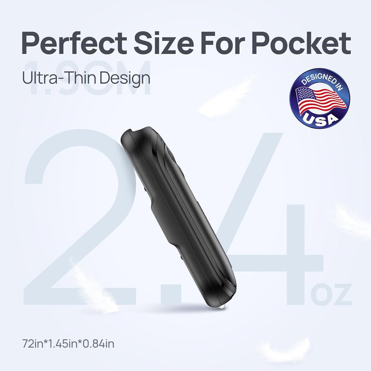 Rechargeable Hand Warmers 2 Pack with 6000mAh Power Bank for Winter