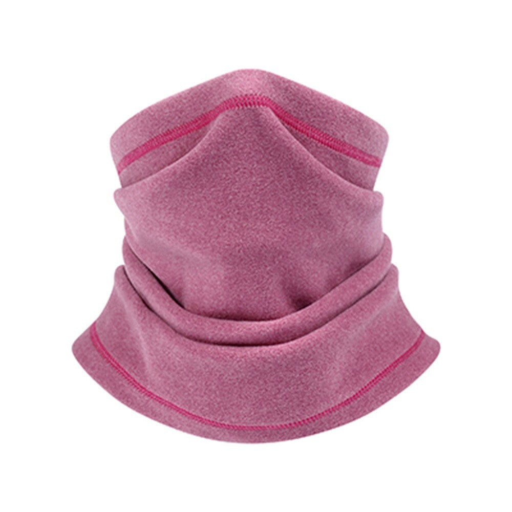 Winter Neck Gaiter Face Mask - Windproof Fleece Scarf for Cold Weather