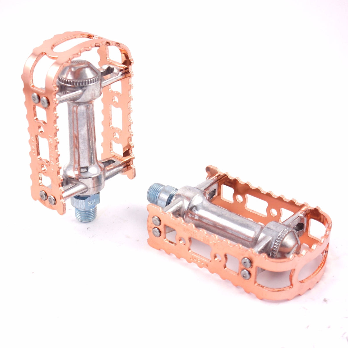 Vintage Bicycle Pedals - 1/2 Inch Alloy Classic BMX Road City Bike Parts