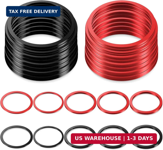 Bike Bottom Bracket Spacer Set for 7-11 Speed Cassette Aluminum 20 Pieces