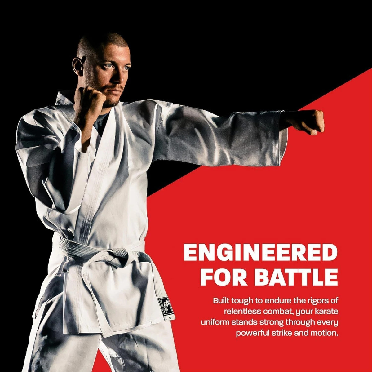 Lightweight Karate Uniform for Kids & Adults with Belt - Martial Arts Gi