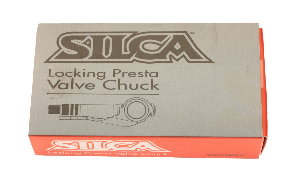 Stainless Steel Presta Bicycle Pump Chuck with Locking Side Lever - USA Made