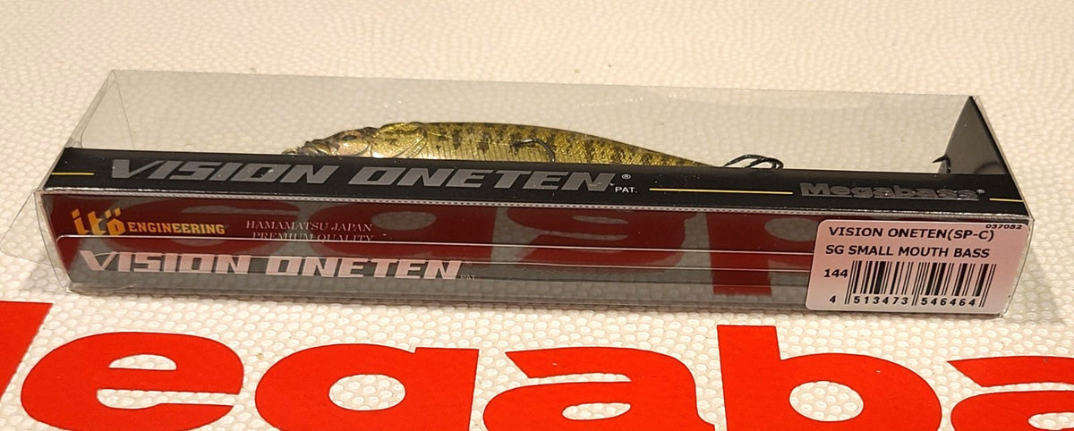 Megabass ONETEN SG Small Mouth Bass Lure - Respect Series Color #80