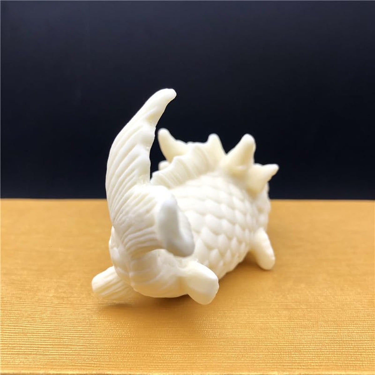 Handmade Ceramic Dragon Fish Tea Pet for Traditional Tea Ceremony Decor