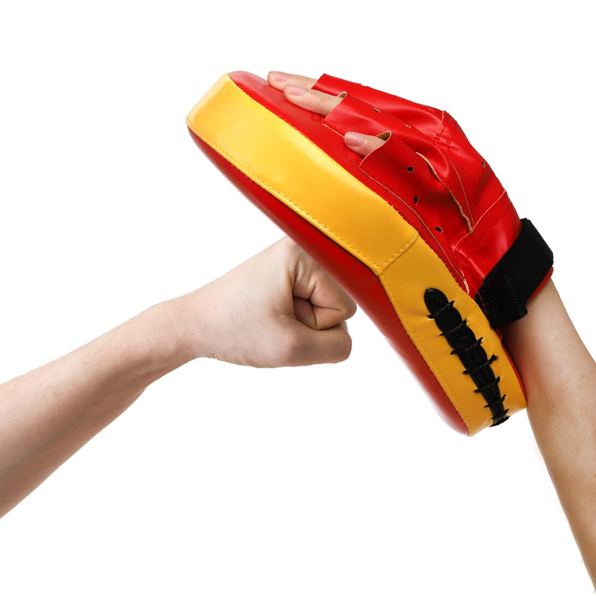 2-in-1 Boxing Punching Mitts and Kick Pads Set for Martial Arts Training