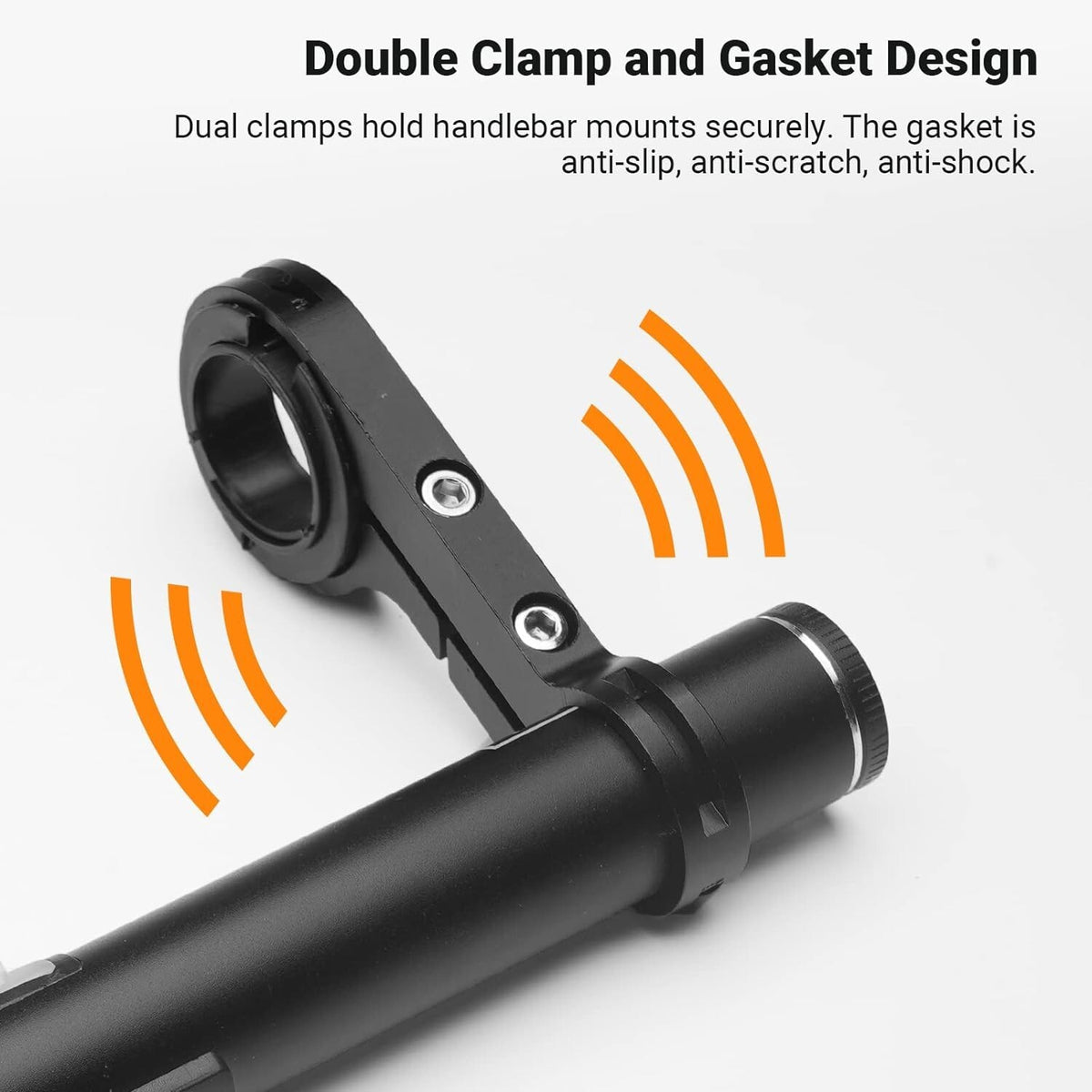 USB Bicycle Handlebar Extender with Batteries - Phone Charger & Cycling Accessory