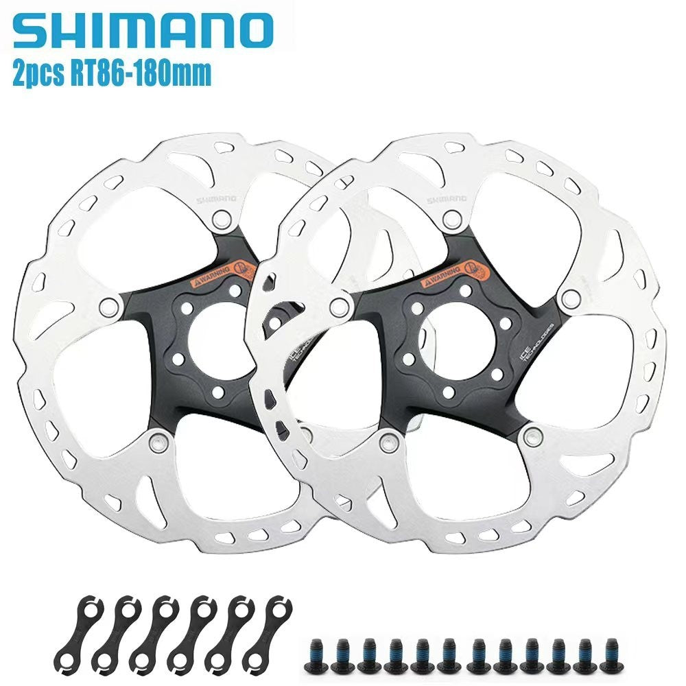 Shimano Deore XT Ice-Tech 6-Bolt Disc Brake Rotors 160mm 180mm 203mm