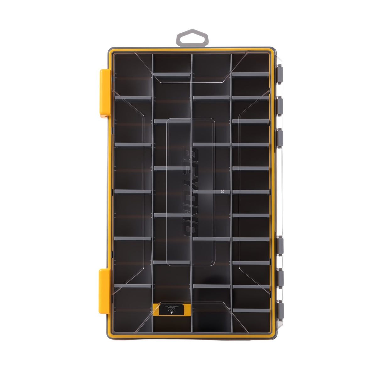 Waterproof Tackle Box with Adjustable Dividers and Dual-Latch Seal – Multiple Sizes