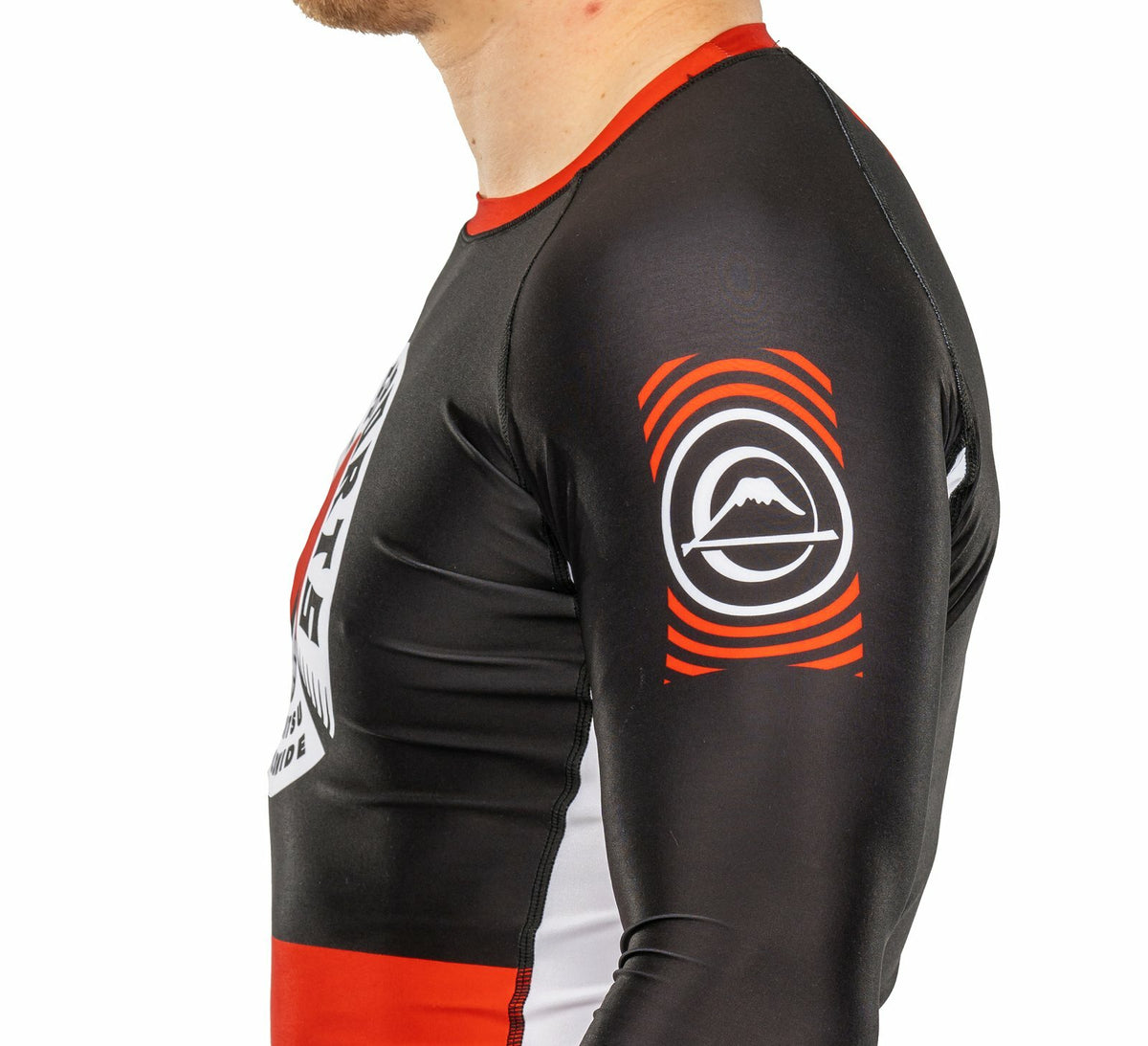 Heritage MMA Long Sleeve Rashguard Black for BJJ & Grappling