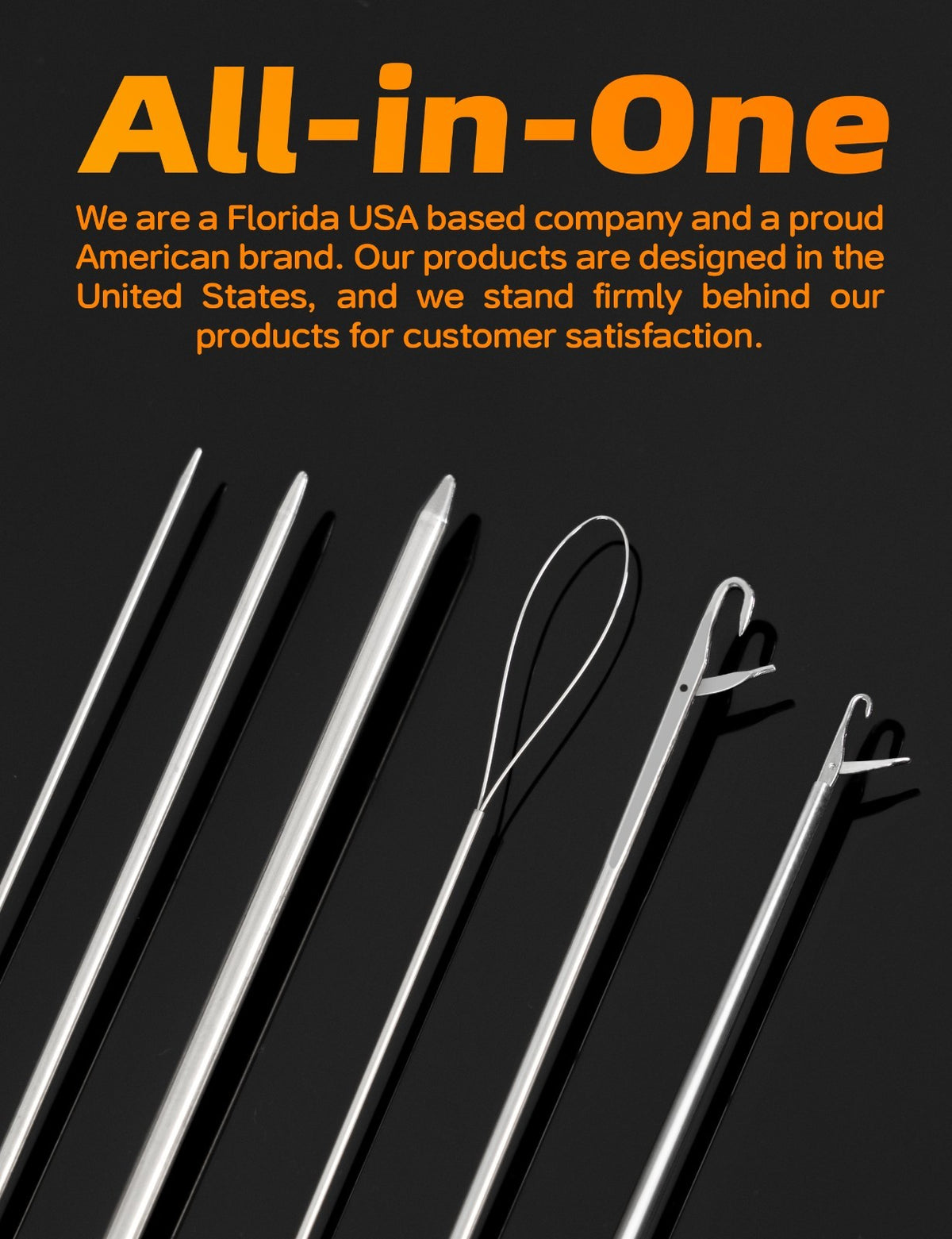 Spectra Threading & Splicing Needle Kit 21pcs for Line Splicing and Rigging