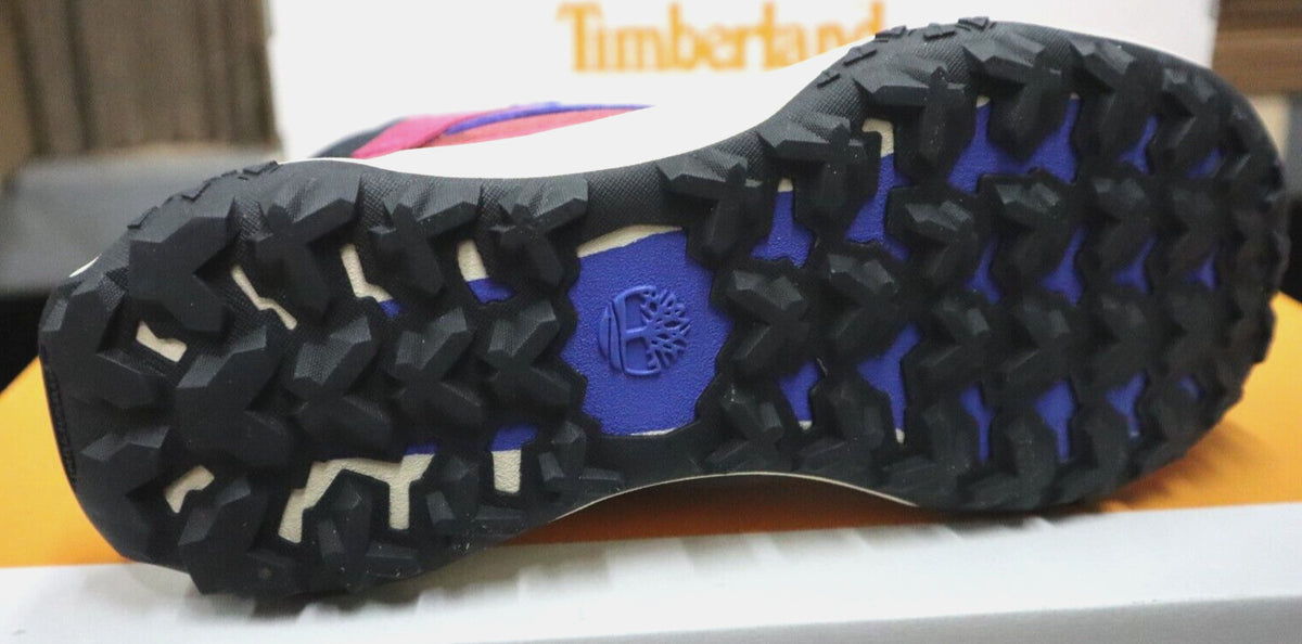 Timberland Motion Access Mid LC Waterproof Hiking Shoes - Women's Dark Pink Suede SZ 10W