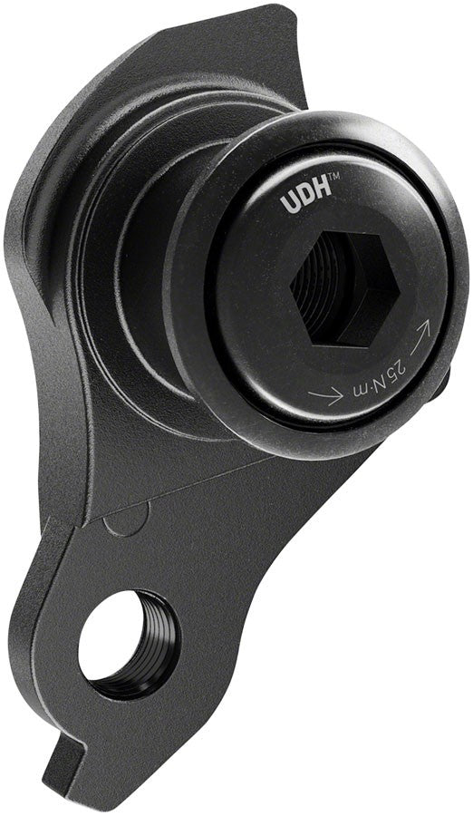 Universal Bicycle Derailleur Hanger UDH Aluminum Black - MTB & E-MTB Compatible