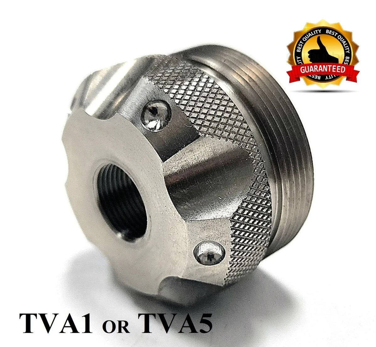 D and C Cell End Caps - Aluminum & Titanium Flashlight Parts