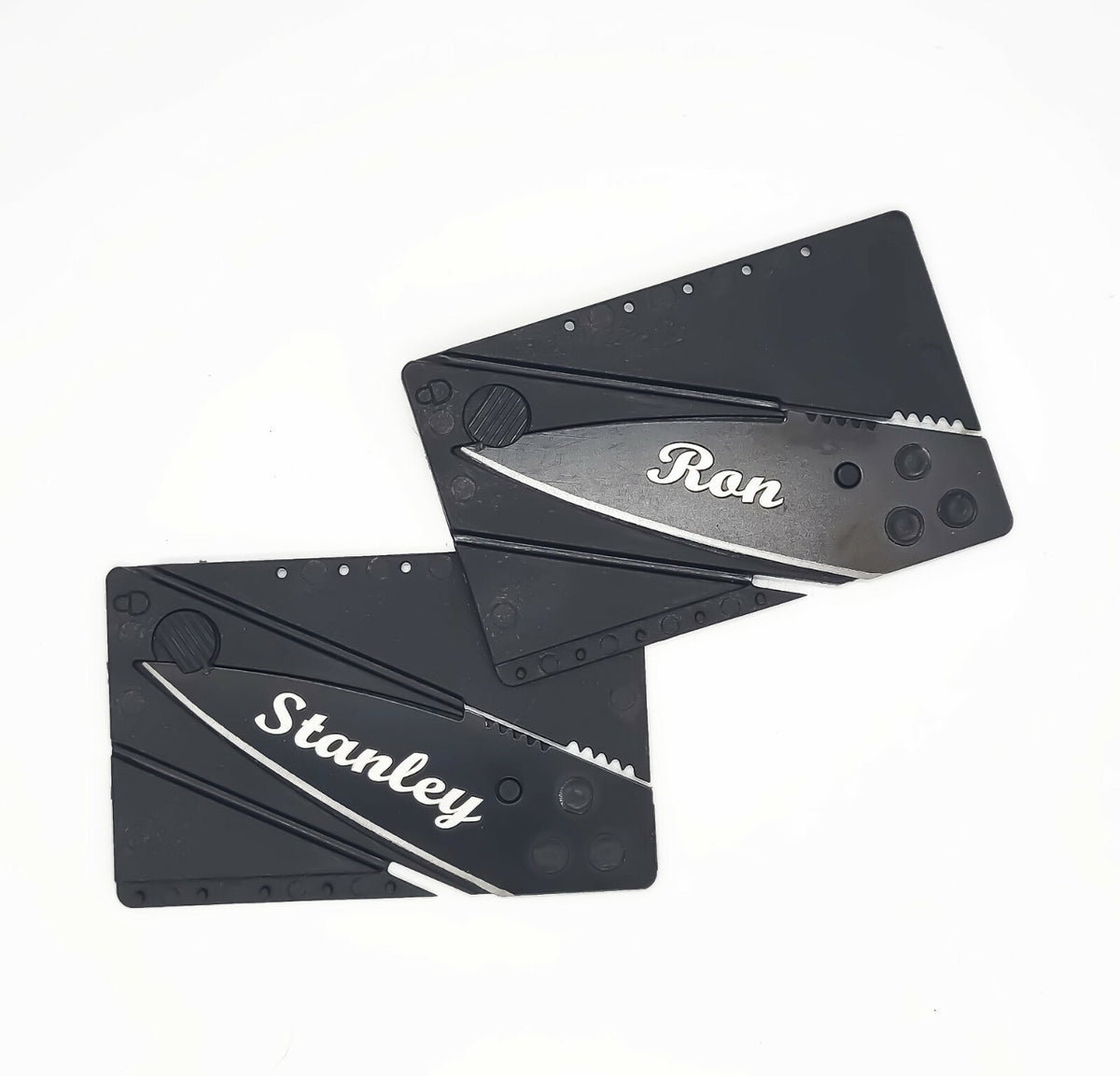 Personalized Credit Card Knife - Engraved Survival & Everyday Tool
