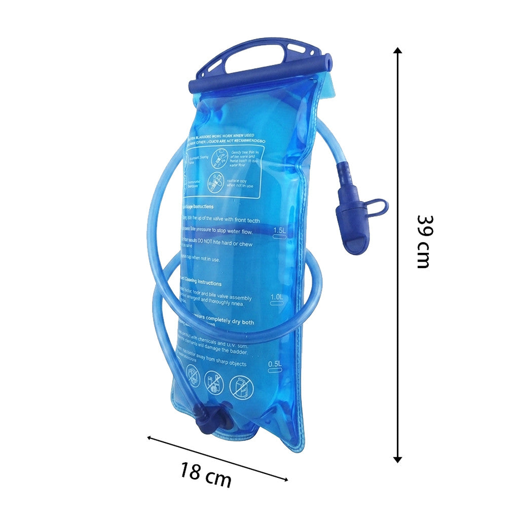 2L Hydration Pack Water Bladder - Leakproof Outdoor Drinking Reservoir