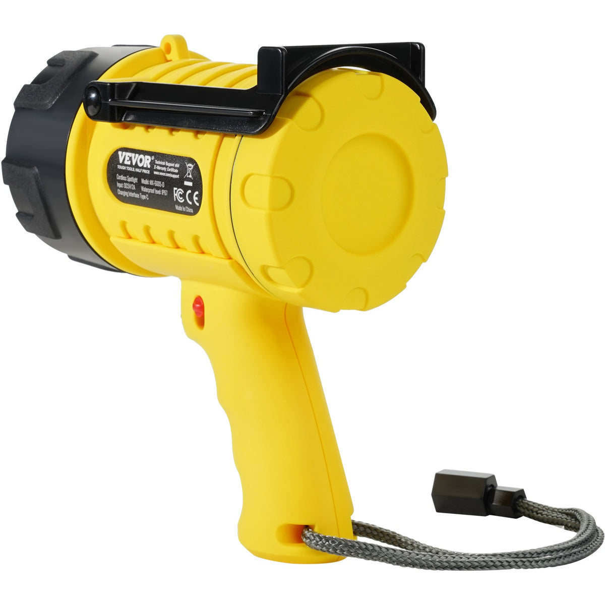 Rechargeable LED Spotlight 1000LM Waterproof Handheld Flashlight with 440m Beam