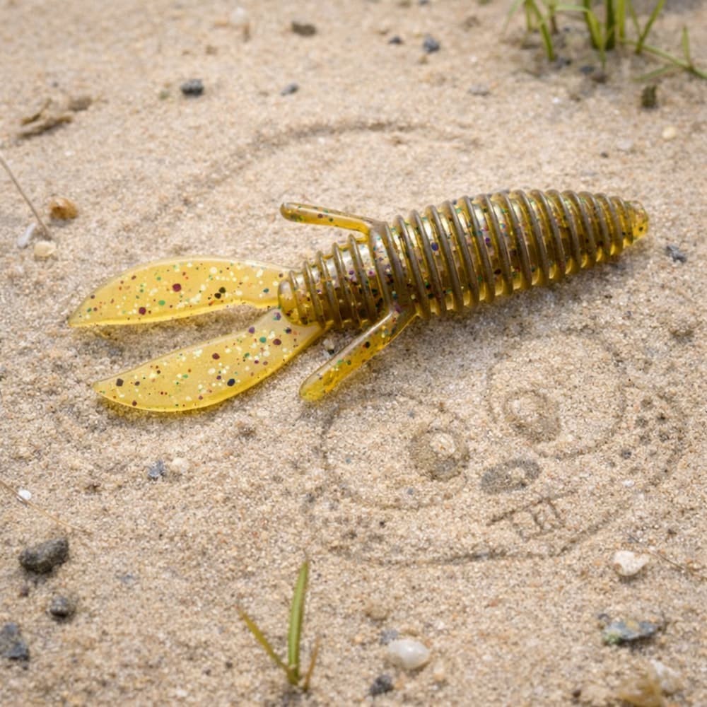 Micro Fishing Lure - Small Creature Bait for Bass & Freshwater Fishing