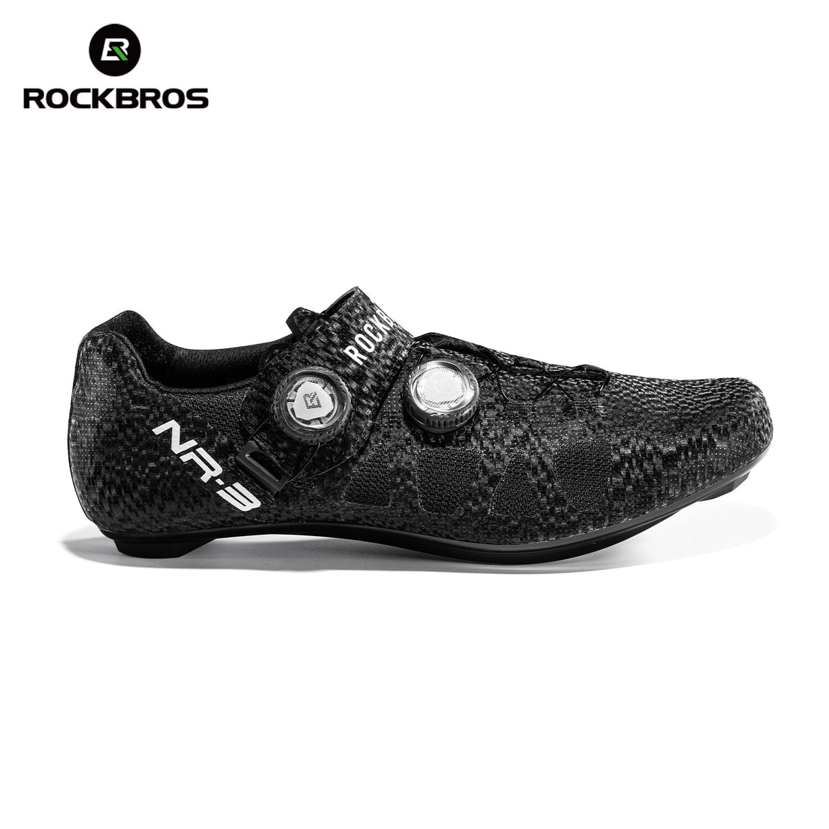 Road Cycling Shoes Carbon Fiber Compatible with SPD-SL & KEO Cleats - Lightweight