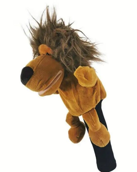 Golf Club Head Cover Soft Animal Plush Driver Sleeve - Multiple Models