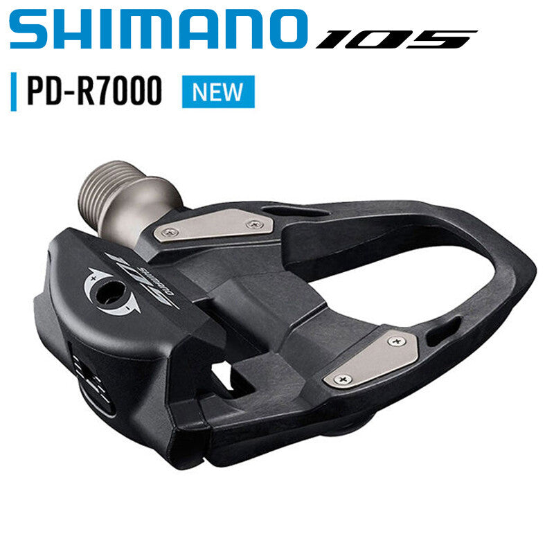 Shimano 105 PD-R7000 SPD-SL Road Bike Clipless Pedals with SH11 Cleats 9/16"