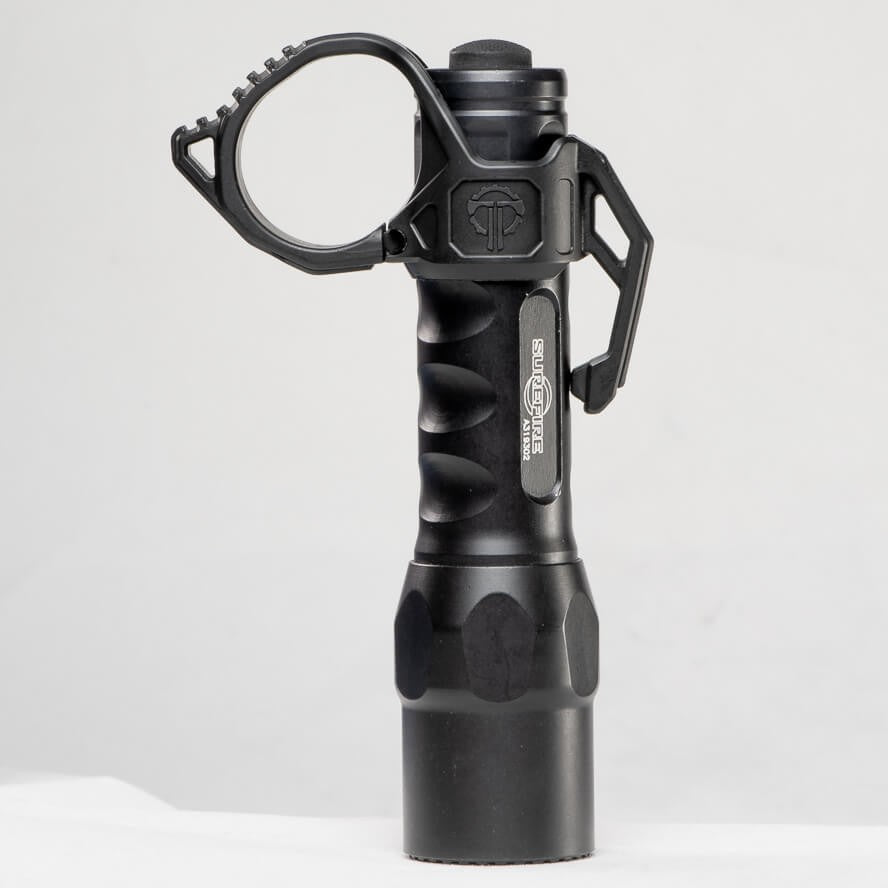Duty Flashlight Ring with Pocket Clip - All Colors