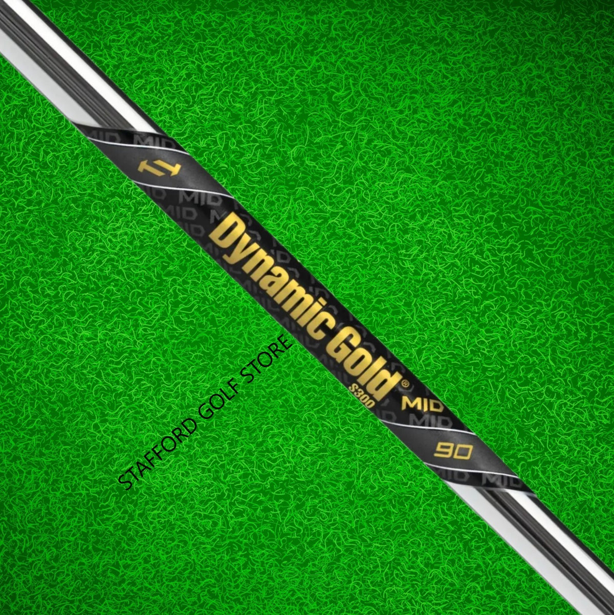 Steel Iron Shaft Set for Golf Clubs - Dynamic Gold 90 Mid .370
